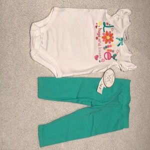 Koala Kids Baby girl LOVE 2 piece set😍